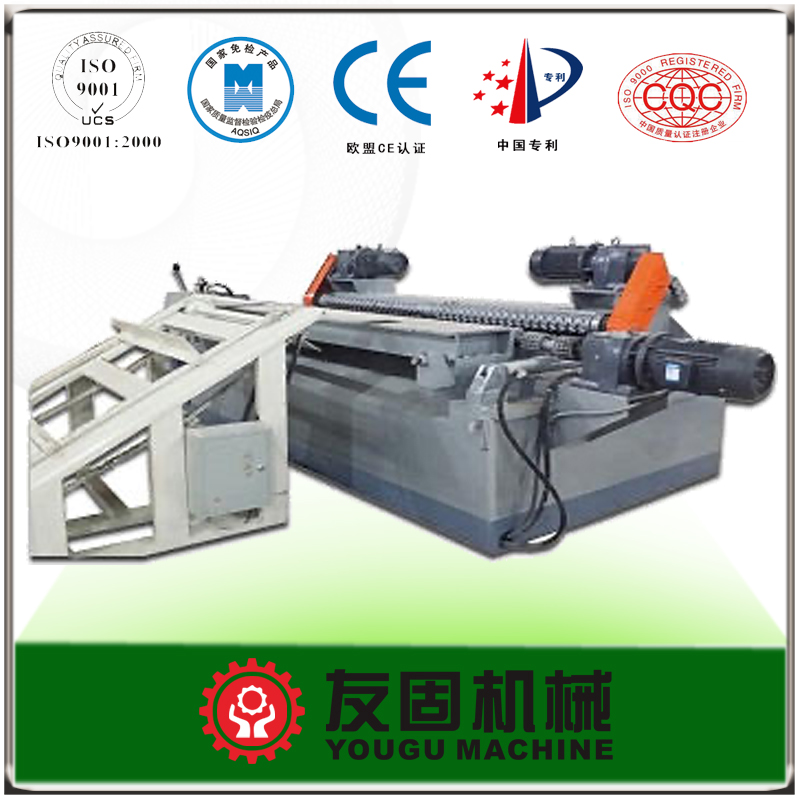 8 feet log debarking machine