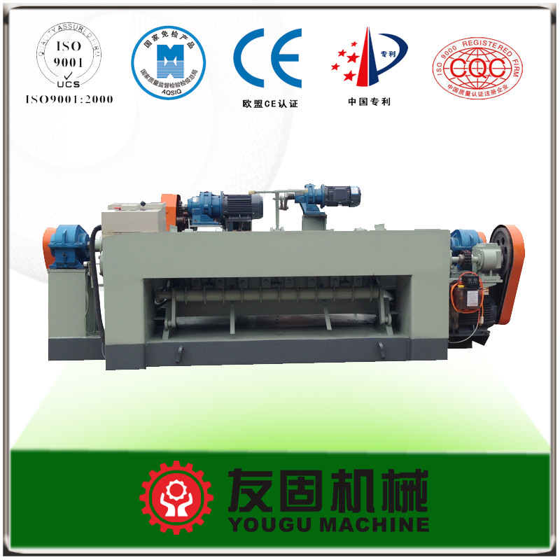 4 feet CNC veneer peeling machine