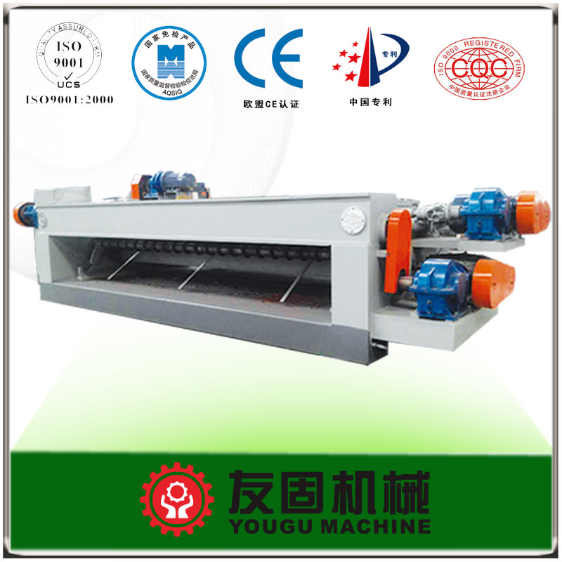 8 feet spindle less veneer peeling machine