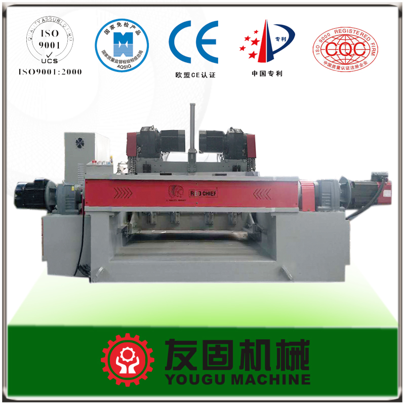 high speed veneer peeling machine